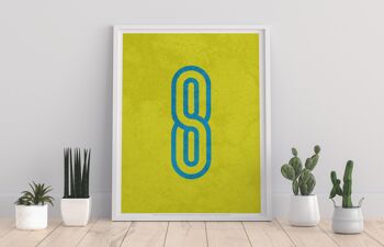 Numéro 8 - 11X14" Premium Art Print - 1 1