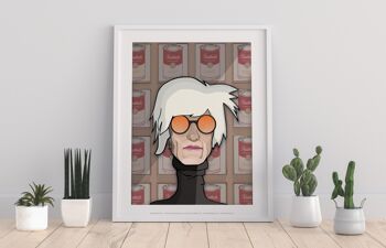 Andy Warhol - Impression d'art haut de gamme 11 x 14 po 1