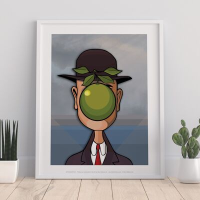 René Magritte - 11X14" Impresión de arte premium