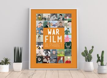Alphabet des films de guerre - 11X14" Premium Art Print 1