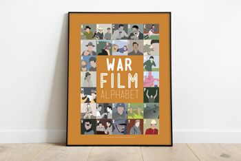 Alphabet des films de guerre - 11X14" Premium Art Print 2