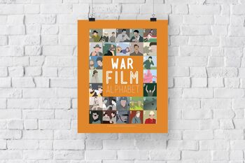 Alphabet des films de guerre - 11X14" Premium Art Print 3