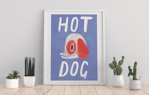 Hot Dog - 11X14” Premium Art Print