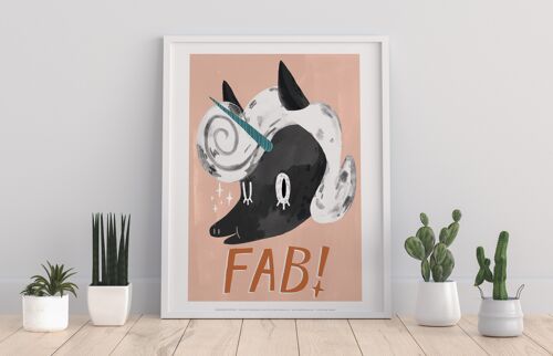 Fab! - 11X14” Premium Art Print