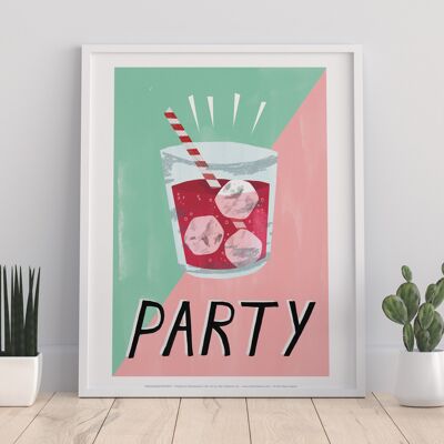 Party – Premium-Kunstdruck im Format 11 x 14 Zoll