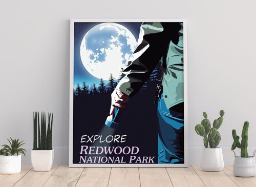 Film Poster - Extra-Terrestrial Park - 11X14” Premium Art Print