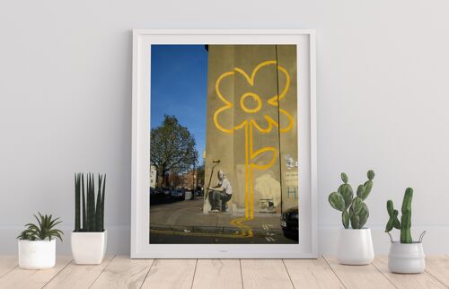 Graffiti Art - Flower - 11X14” Premium Art Print