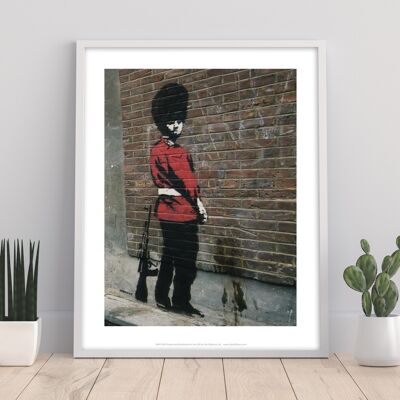 Graffiti Art - Guardsman - Stampa d'arte premium 11 x 14".