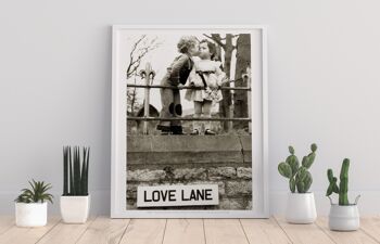 Love Lane - 11X14" impression d'art haut de gamme 1