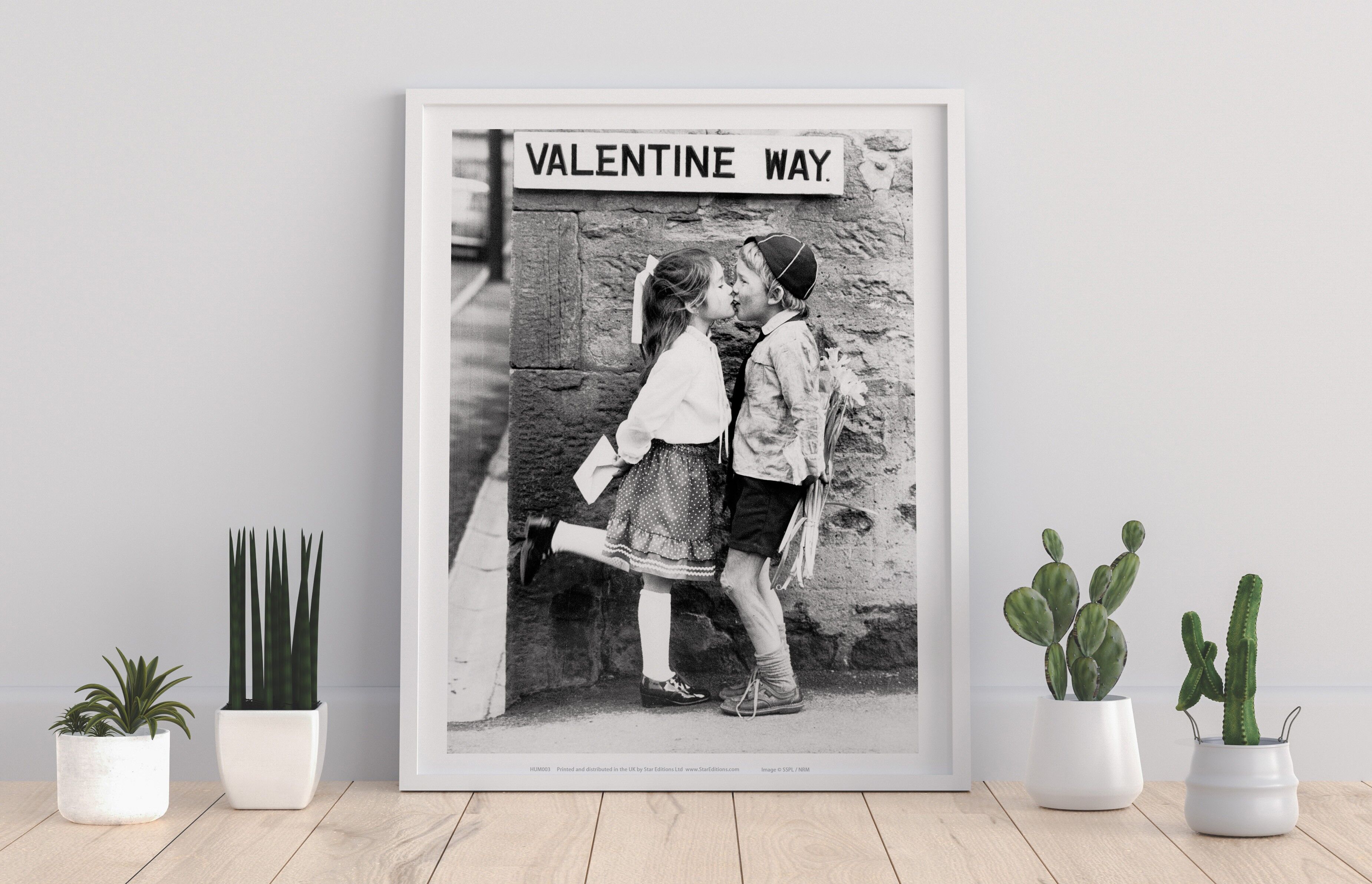 Valentine Way – Premium-Kunstdruck im Format 11 x 14 Zoll