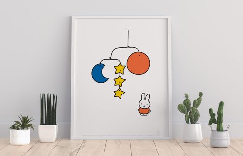 Miffy - Under The Moon And Stars - 11X14” Premium Art Print