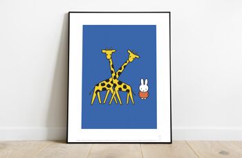 Miffy - Girafe - 11X14" Premium Art Print 2