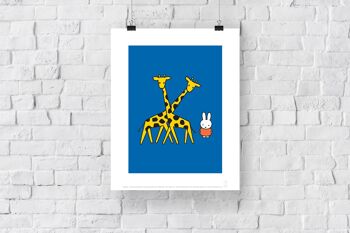 Miffy - Girafe - 11X14" Premium Art Print 3