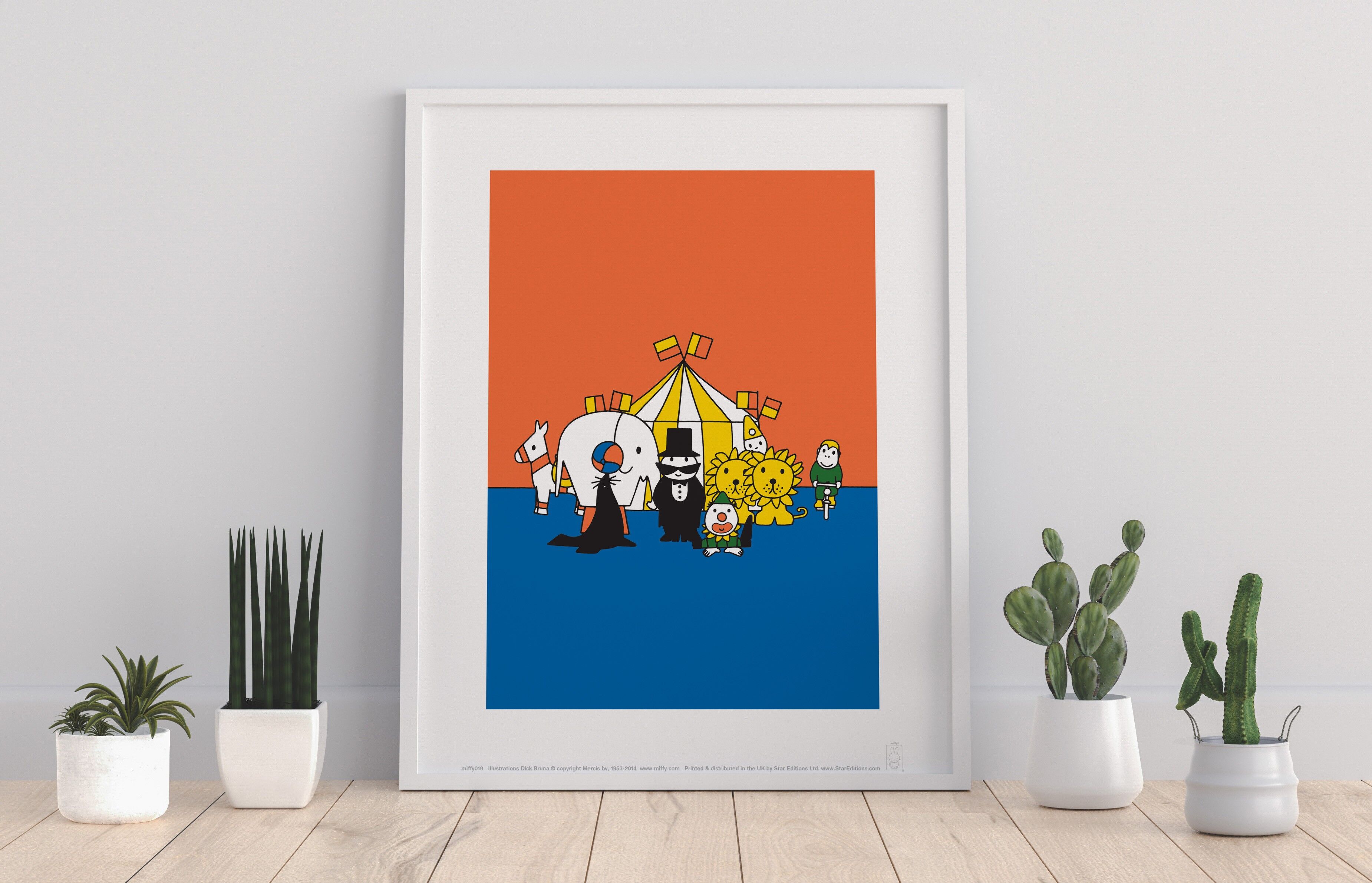 Animali e circo - 11 x 14" stampa d'arte premium