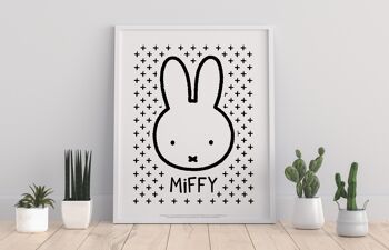 Miffy - Image avec croix - 11X14" Premium Art Print 1