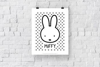 Miffy - Image avec croix - 11X14" Premium Art Print 3