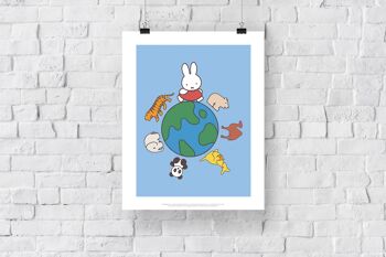 Miffy - Animaux autour du monde - 11X14" Premium Art Print 3