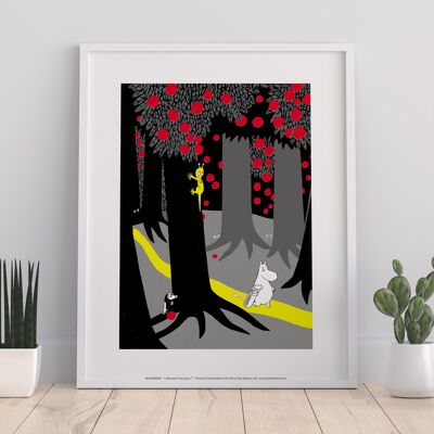 Moomin - Walking In The Dark - 11X14” Premium Art Print