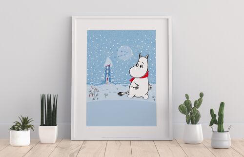 Moomin - Snork Maiden In The Snow - 11X14” Premium Art Print