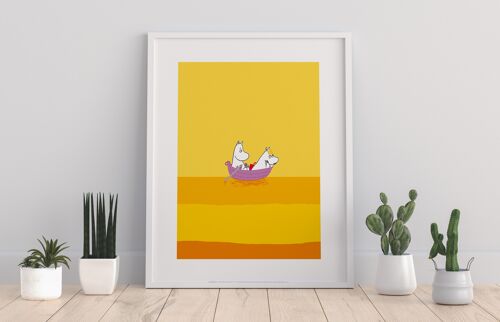 Moomintroll With Moominmamma - 11X14” Premium Art Print
