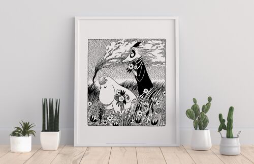 Moomin - Moominmamma And Fillyjonk - 11X14” Premium Art Print