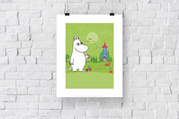 Moomintroll dans le jardin - 11X14" Premium Art Print 3