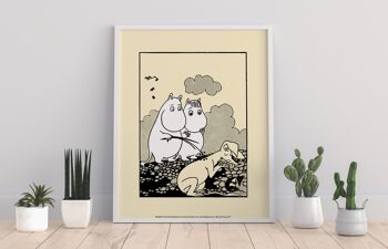 Moominmamma avec Sniff et Moomintroll - 11X14" Premium Art Print 1