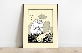 Moominmamma avec Sniff et Moomintroll - 11X14" Premium Art Print 2