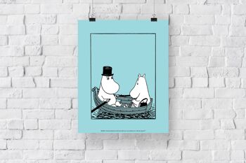 Moomin - Momminpapa et Moomintroll - 11X14" Premium Art Print 3