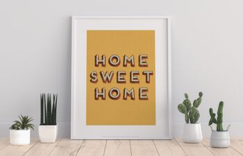 Home Sweet Home - 11X14" Premium Art Print - 1 1