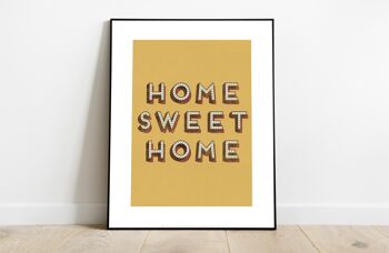 Home Sweet Home - 11X14" Premium Art Print - 1 2