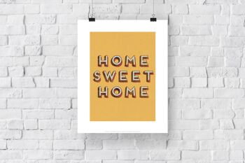 Home Sweet Home - 11X14" Premium Art Print - 1 3
