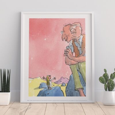 Roald Dahl-Bfg-11X14" Stampa d'arte premium