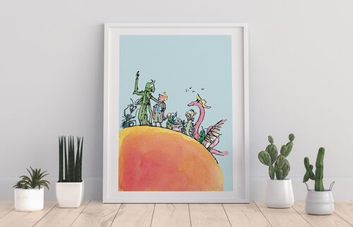 Roald Dahl- The Enormous Crocodile 2 - 11X14” Premium Art Print