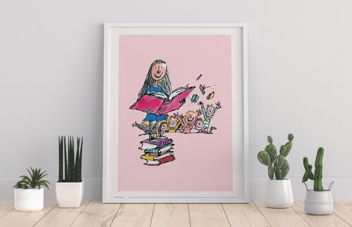 Roald Dahl- Matilda - 11X14” Premium Art Print