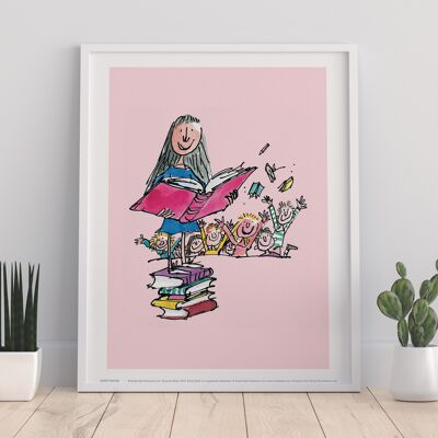 Roald Dahl- Matilda - 11X14” Premium Art Print