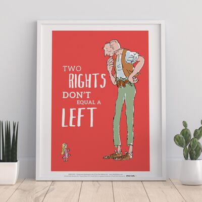 Roald Dahl Quote- The Bfg - 11X14” Premium Art Print