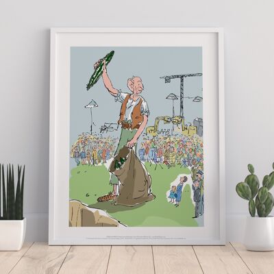 Roald Dahl – The Bfg 6 – 11 x 14 Zoll Premium-Kunstdruck