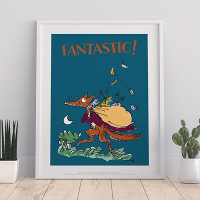 Roald Dahl- Fantastic Mr Fox 2 - 11X14” Premium Art Print