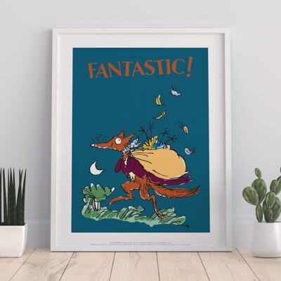 Roald Dahl- Fantastic Mr Fox 2 - 11X14” Premium Art Print