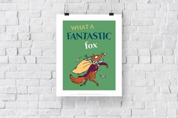 Citation de Roald Dahl 2 - Fantastique Mr Fox - 11X14" Premium Art Print 3