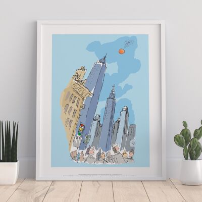 Roald Dahl- James And The Giant Peach 3 - 11X14” Premium Art Print