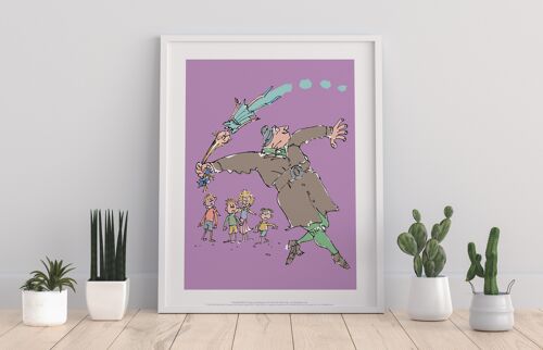 Roald Dahl- Matilda 5 - 11X14” Premium Art Print