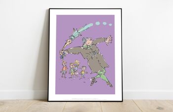 Roald Dahl - Matilda 5 - 11X14" Premium Art Print 2