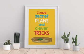 Citation de Roald Dahl 3 - L'énorme crocodile - 11X14" Premium Art Print 1