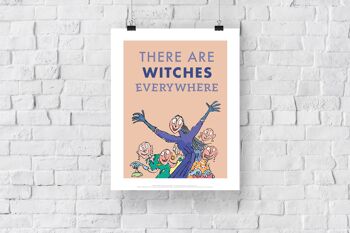 Citation de Roald Dahl - Les sorcières - 11X14" Premium Art Print 3