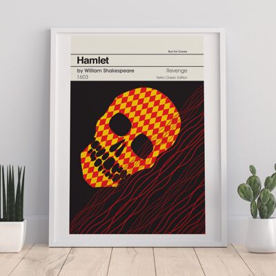William Shakespeare- Hamlet - 11X14" Premium Art Print