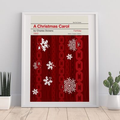 Charles Dickens-A Christmas Carol - 11X14" Stampa d'arte Premium