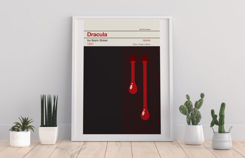 Bram Stoker- Dracula - 11X14” Premium Art Print