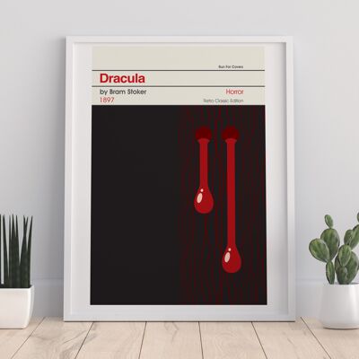 Bram Stoker – Dracula – 11 x 14 Zoll Premium-Kunstdruck
